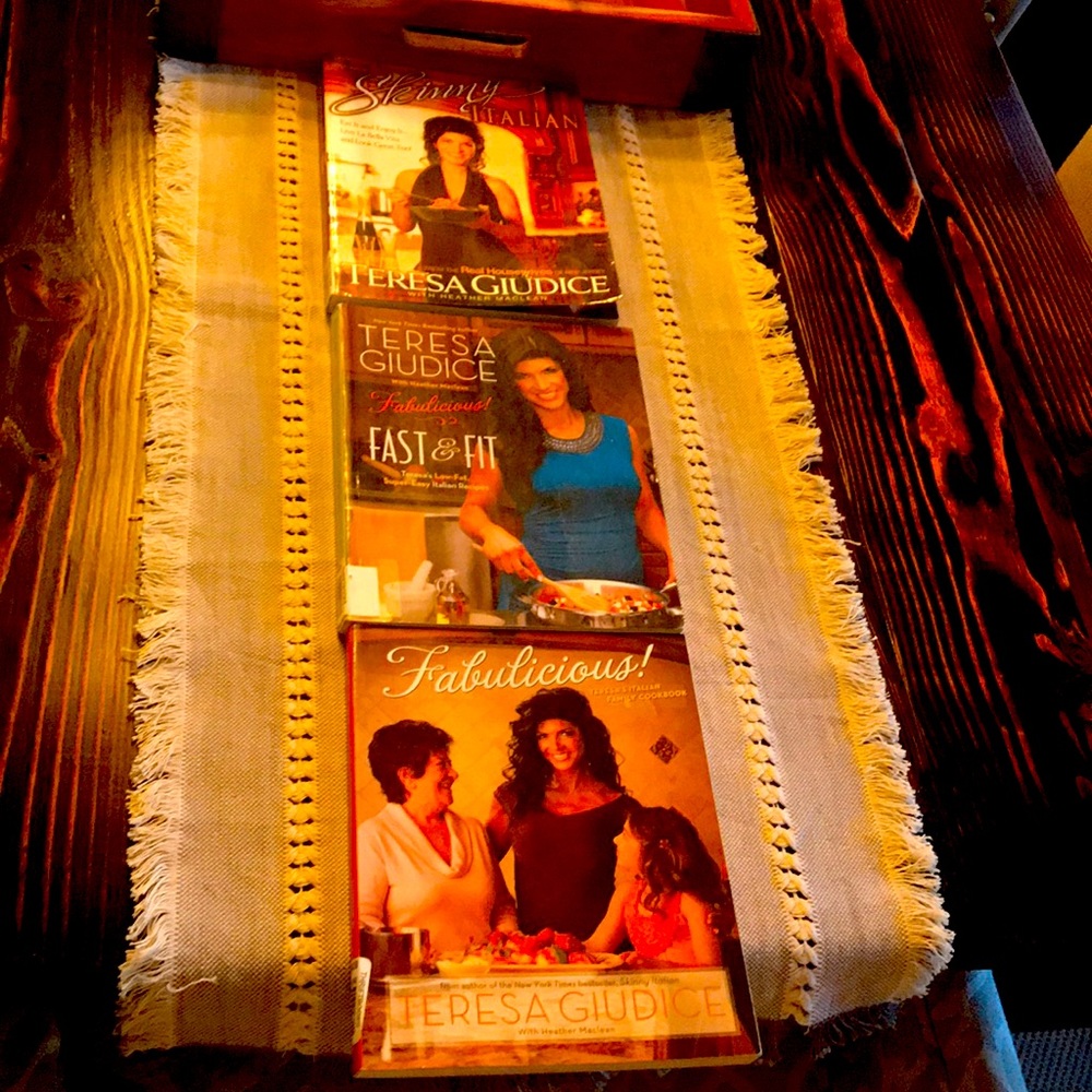 Bundle of 3 Teresa Giudice Cookbooks